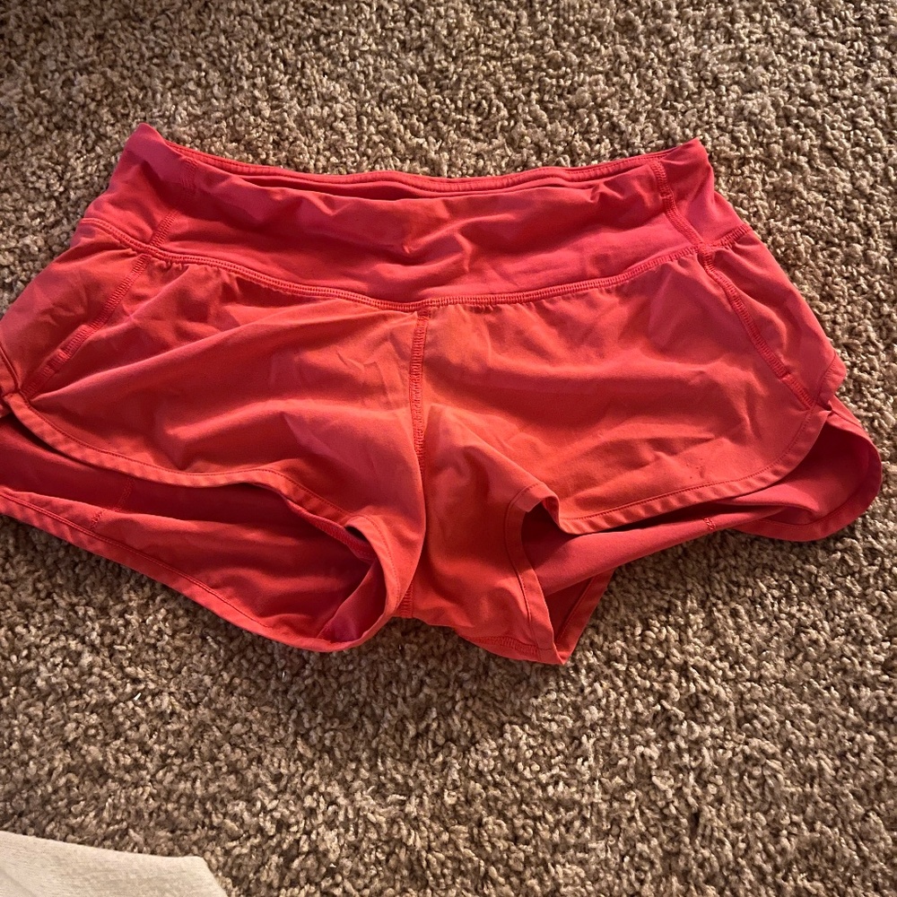 Hot pink lulu shorts